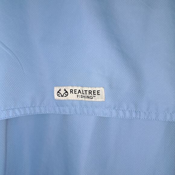 Realtree Fishing Mens Short Sleeve Shirt Size L - Picture 6 of 7